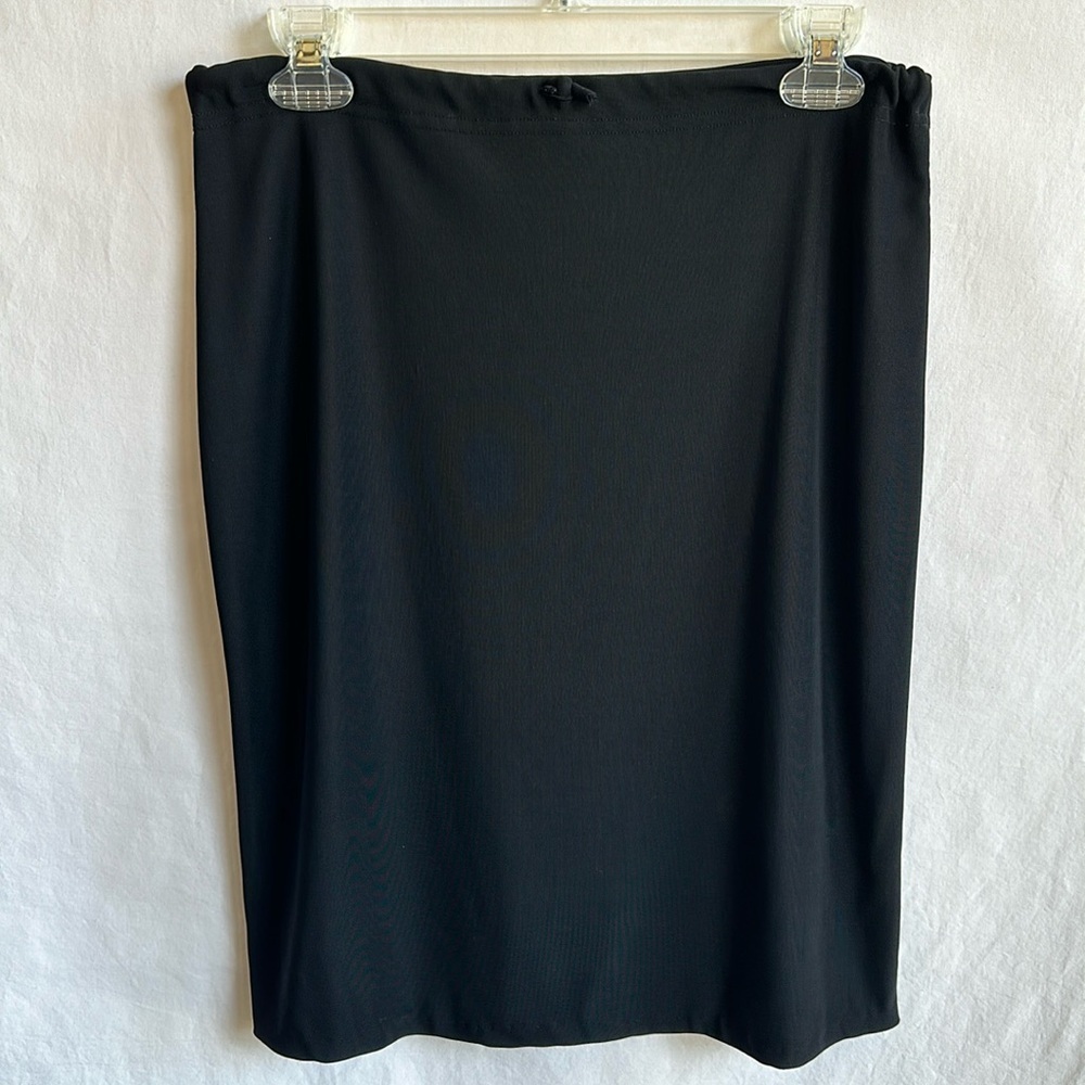 Newport black nylon and spandex skirt, size M